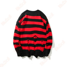 latest design stitching color sweaters